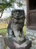 神明社(西島)の狛犬