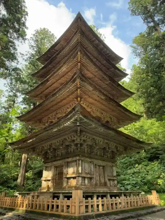 羽黒山五重塔(出羽三山神社)(山形県)