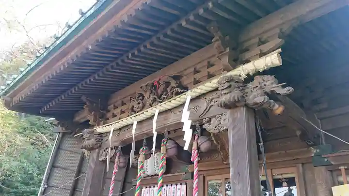 大津諏訪神社の本殿・本堂