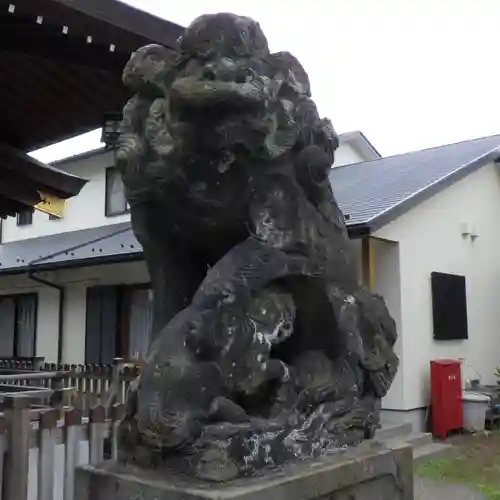 鵜ノ木八幡神社の狛犬