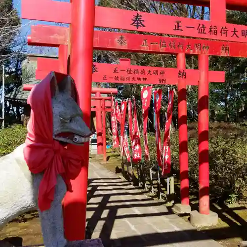 稲荷神社の鳥居