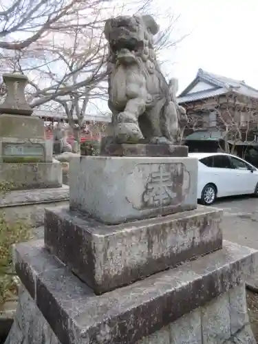 二十三夜尊 桂岸寺の狛犬