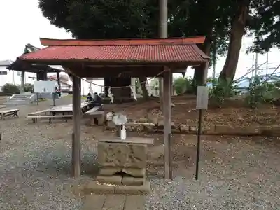 髙部屋神社の手水舎