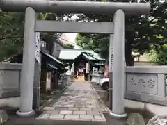 水天宮の鳥居