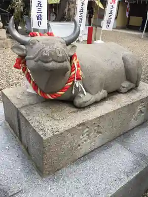 山田天満宮の狛犬