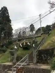 毛津神社の鳥居