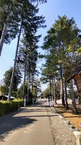 富良野神社の景色