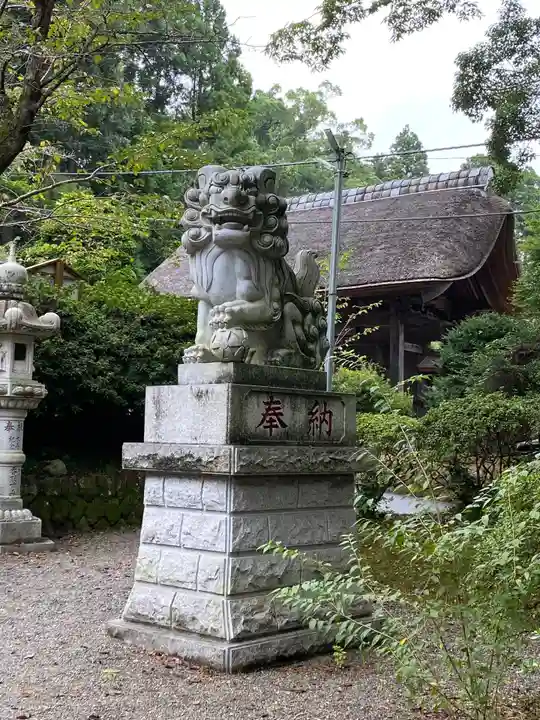 香取神宮の狛犬