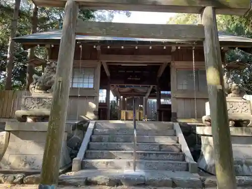 竹大與杼神社の鳥居