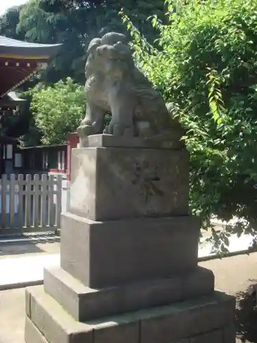 薭田神社の狛犬