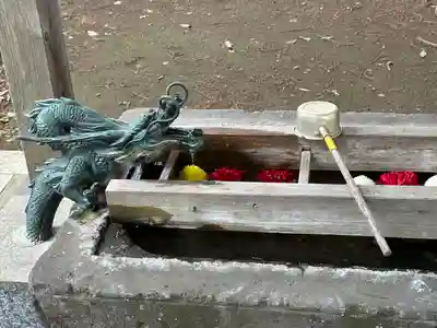 久伊豆神社の手水舎