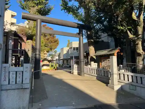 高円寺氷川神社の鳥居