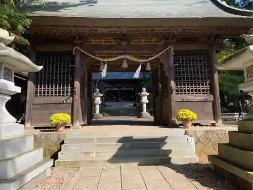 河口浅間神社の山門・神門