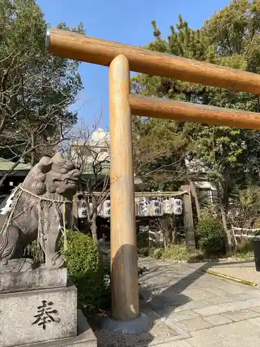 堀越神社の狛犬