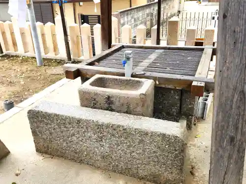 長洲貴布禰神社の手水舎
