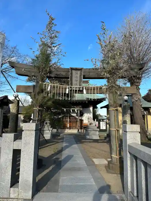 洲崎神社の鳥居