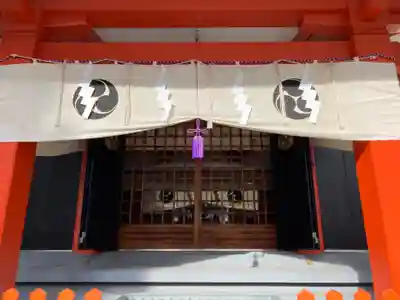 麻布氷川神社の本殿・本堂