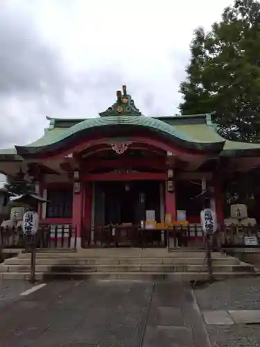 市谷亀岡八幡宮の本殿・本堂