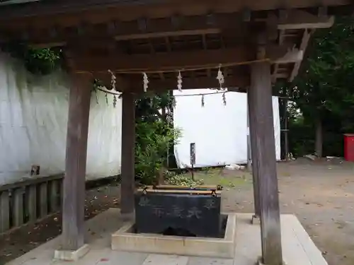 五霊神社の手水舎