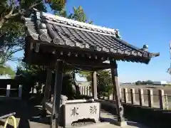 築篭神社の手水