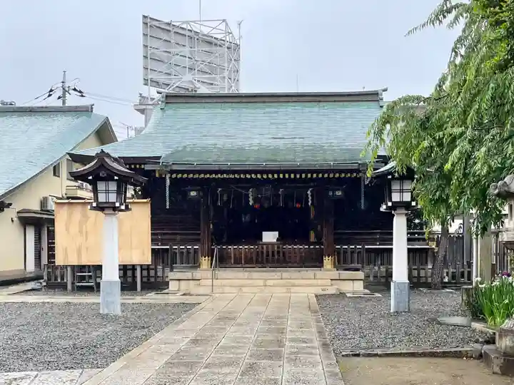 春日神社の本殿・本堂