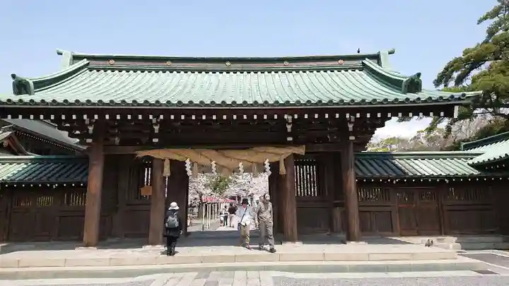 三嶋大社の山門・神門
