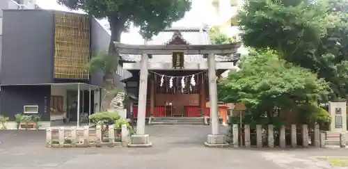 江島杉山神社の鳥居