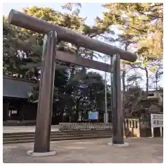 埼玉縣護國神社の鳥居