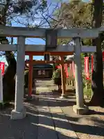 正一位霊験稲荷社の鳥居