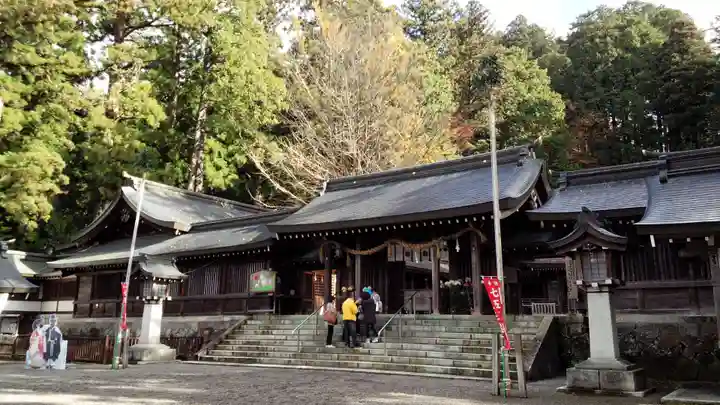 飛驒一宮水無神社の本殿・本堂