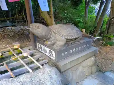桶狭間神明社の手水舎