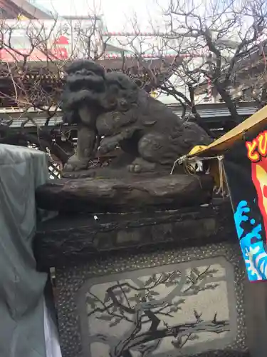 湯島天満宮の狛犬