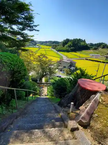 長屋神社の景色