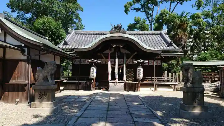 姫嶋神社の本殿・本堂
