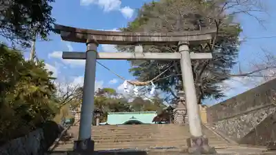 子鍬倉神社の鳥居