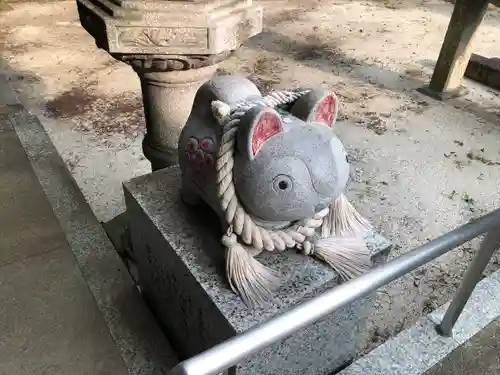 大井神社（如意）の狛犬
