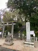 千栗八幡宮の鳥居
