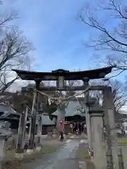 湯福神社の鳥居