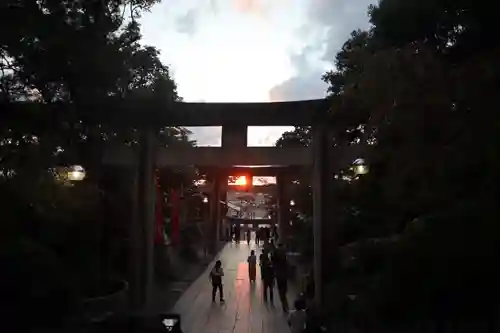 宮地嶽神社の鳥居