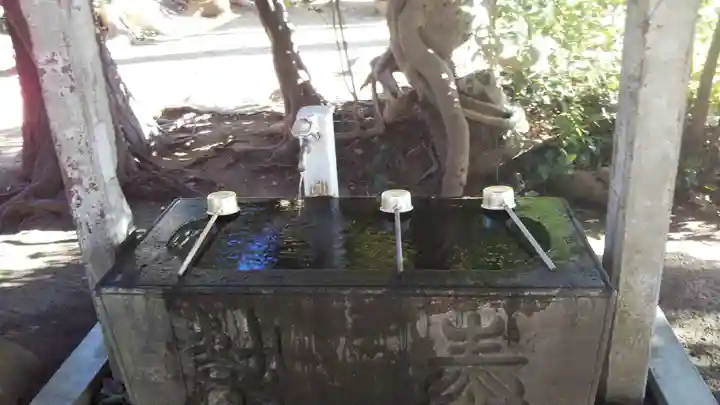 高津比咩神社の手水舎