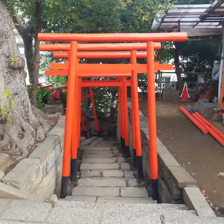 品川神社の鳥居