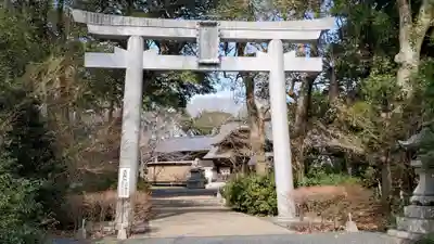 八幡古表神社の鳥居