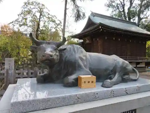 布多天神社の狛犬