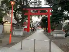 花園神社の鳥居