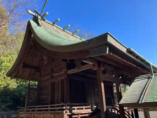 朝日八幡神社の本殿