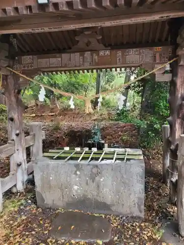 那須神社の手水舎