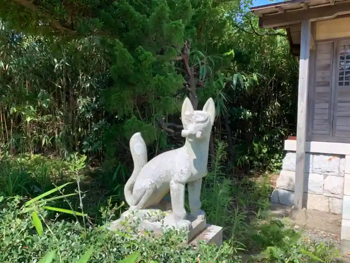 西町神社の狛犬