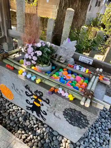 玉田神社の手水舎