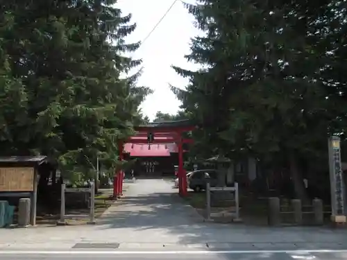 熊野奥照神社の鳥居