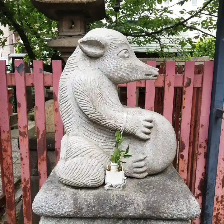 柳森神社の狛犬